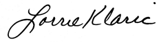 lorrie signature